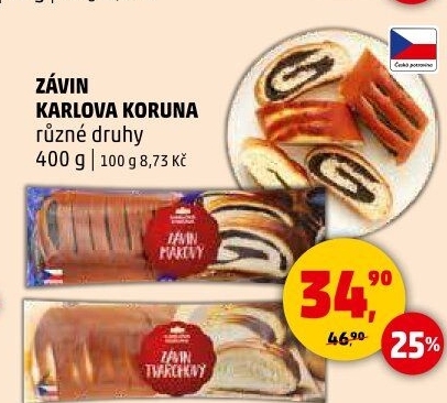 Závin Karlova Koruna