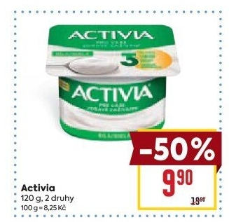 Bílý jogurt Activia Danone