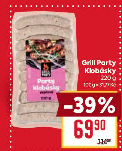 Klobásy Grill Party