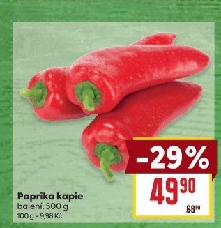 Paprika červená kapie