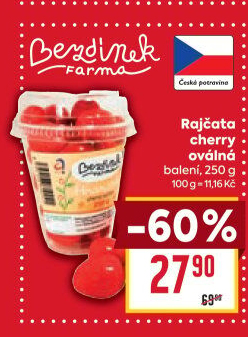 Rajčata cherry Farma Bezdínek