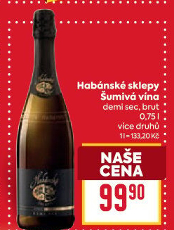 Sekt Demi Sec Habánské sklepy