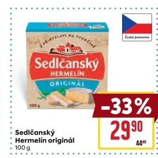 Sýr Hermelín Sedlčanský
