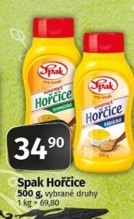 Hořčice Spak