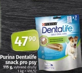 Pamlsky pro psy Denta Life Purina