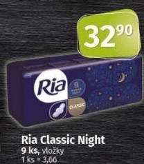 Vložky dámské Night Ria