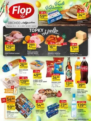 akční leták FLOP TOP 16.4.2025-22.4.2025