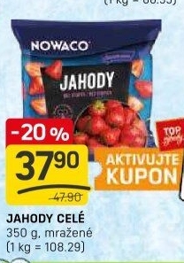 Jahody mražené Nowaco