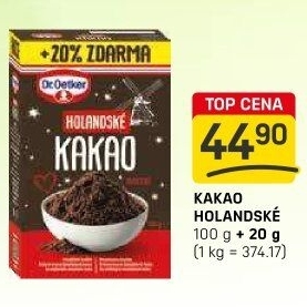 Kakao holandské Dr. Oetker