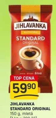 Mletá káva Standard Jihlavanka