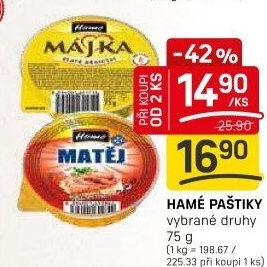 Paštiky Hamé