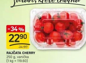 Rajčata cherry