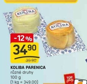 Sýr Parenica Koliba Bystřice pod Hostýnem