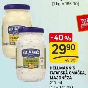 Tatarská omáčka Hellmann'