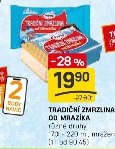 Tradiční zmrzliny od Mrazíka Prima
