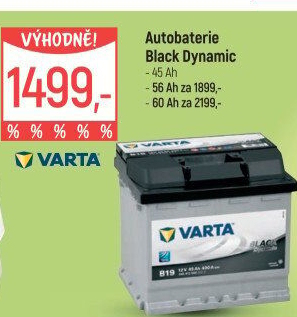 Autobaterie Black Dynamic Varta