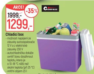 Chladicí box elektrický Compass