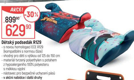 Dětský podsedák do auta