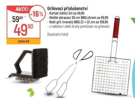 Kartáč na čištění grilu 3v1 Happy green