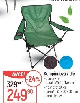 Kempingová židle