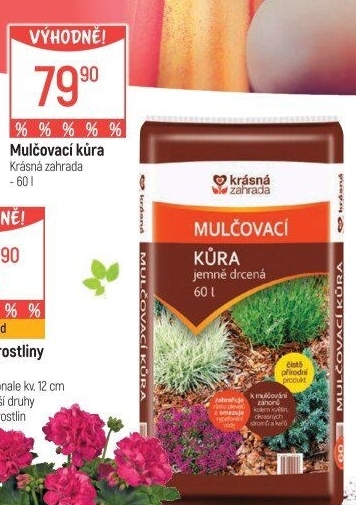 Mulčovací kůra Krásná zahrada