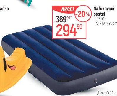 Nafukovací postel Intex