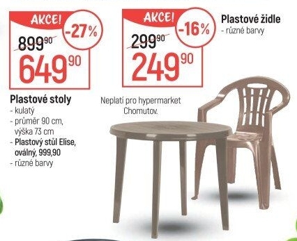 Plastová židle Keter