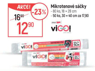 Sáčky mikrotenové Vigo