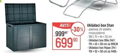 Zahradní box - truhla