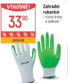 Zahradní rukavice
