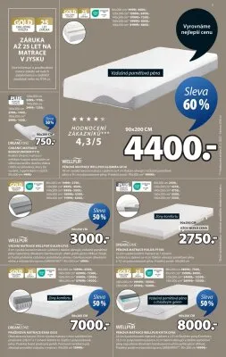 akční leták Jysk 16.4.2025-27.5.2025