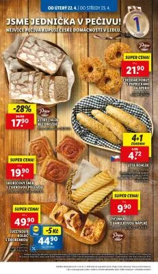 akční leták Lidl 22.4.2025-23.4.2025