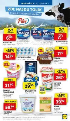 akční leták Lidl 22.4.2025-23.4.2025