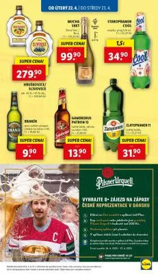akční leták Lidl 22.4.2025-23.4.2025