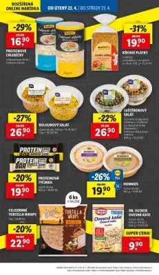 akční leták Lidl 22.4.2025-23.4.2025