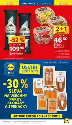 akční leták Lidl 22.4.2025-23.4.2025
