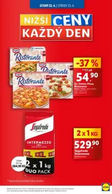 akční leták Lidl 22.4.2025-23.4.2025