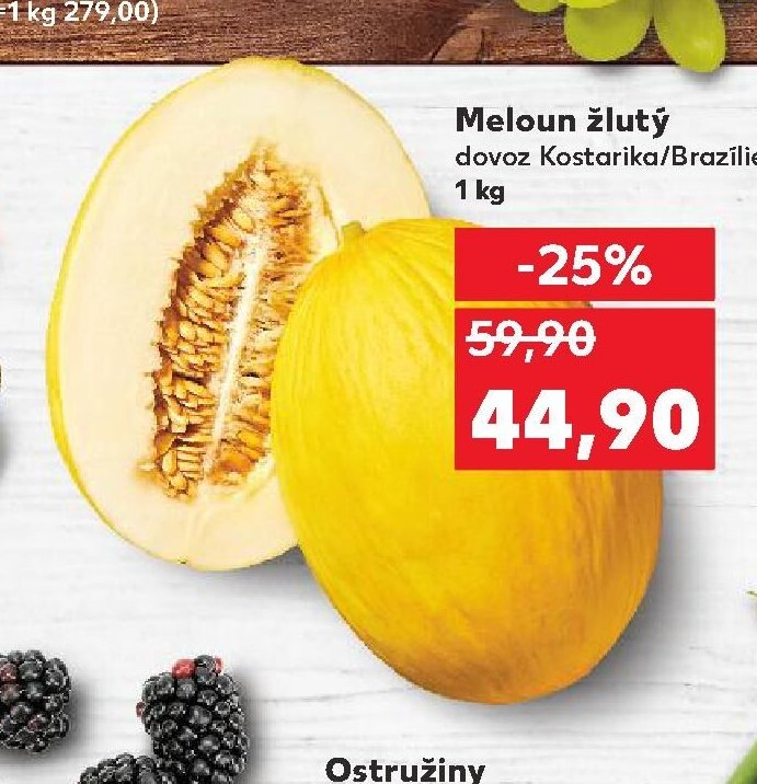 Meloun žlutý