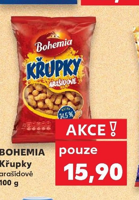 BOHEMIA Křupky arašídové