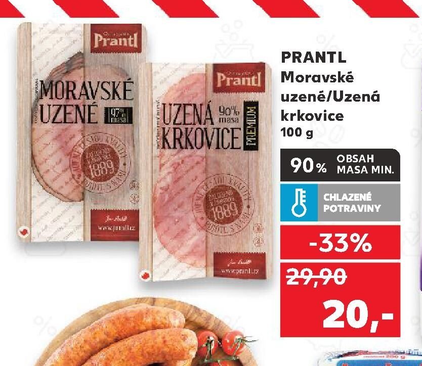 PRANTL Moravské uzené/Uzená krkovice 100 g