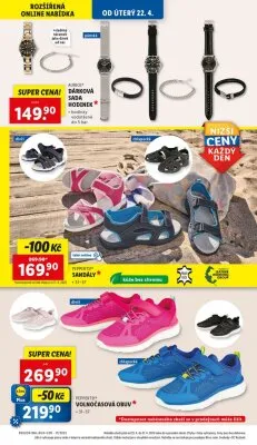 akční leták Lidl 22.4.2025-27.4.2025