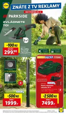 akční leták Lidl 22.4.2025-27.4.2025