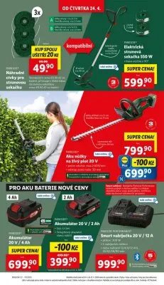 akční leták Lidl 22.4.2025-27.4.2025