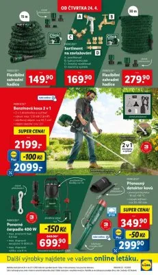 akční leták Lidl 22.4.2025-27.4.2025