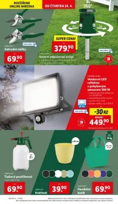 akční leták Lidl 22.4.2025-27.4.2025