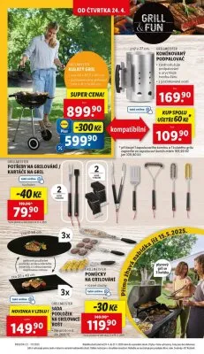 akční leták Lidl 22.4.2025-27.4.2025