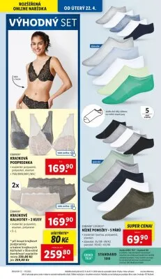 akční leták Lidl 22.4.2025-27.4.2025