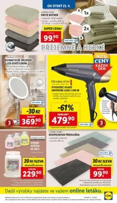 akční leták Lidl 22.4.2025-27.4.2025