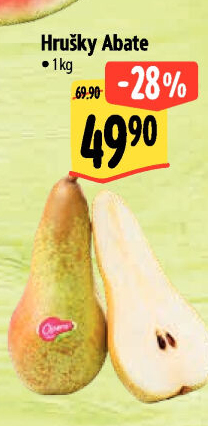 Hrušky zelené Abate