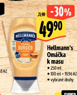 Omáčky k masu Hellmann'
